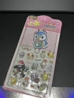 韓国限定 ポケピース シール キーホルダー ポッチャマ