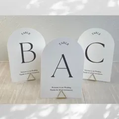 【即購入OK】スタンド付　テーブルナンバーセット 15枚