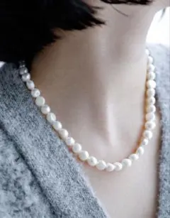 SHIPS quaranciel: 淡水 パール ネックレス