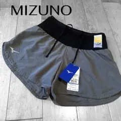 新品　MIZUNO ミズノ　ランニングマルチポケットパンツ　キャスチャコール M