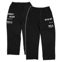 新品☆SY32 by SWEETYEARS☆スウェットパンツのサムネイル