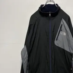 ノースフェイス リバーシブル ナイロン フリース ジャケット 古着