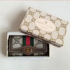 GUCCI シェリーラインキーケース　オールドグッチ 【美品】