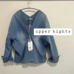 upper hights アッパーハイツ　デニムシャツ