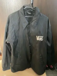 ヴィンテージ　90s VANS ブラック ナイロンジャケット 古着