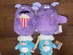 ホイッピ & ラッピ ぬいぐるみ 4種セット