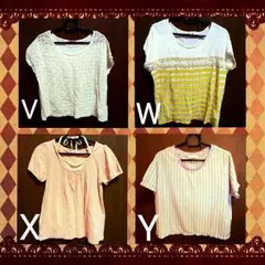 ¥190~古着sale＊セットγ