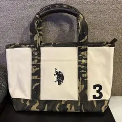 U.S. POLO ASSN. 迷彩柄 トート バッグ　ラルフローレン　セールのサムネイル