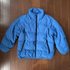 GU キッズ　ダウンジャケット　アウター　150㎝　青