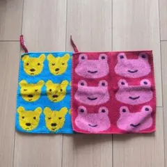 【マタノアツコ】タオルハンカチ 2枚セット☆のサムネイル