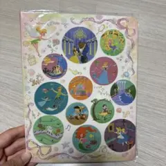 ディズニープリンセス メモ帳 シールセット