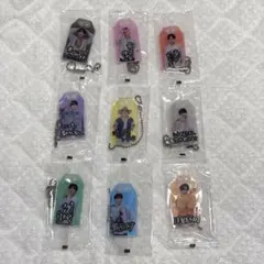 SnowMan スノーマン お守り キーホルダー 9個セット