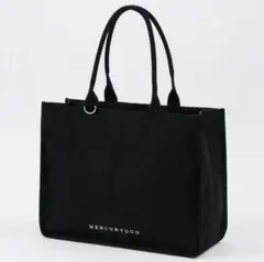 【極美品】MERCURYDUO 推し活トートバッグ ブラックのサムネイル
