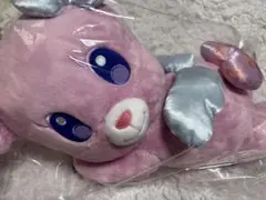 アイカツ 一番くじ B賞 エンジェリーベア ねそべりぬいぐるみ - メルカリ