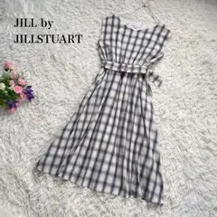 JILL by JILLSTUARTベルト付きチェック柄ワンピースのサムネイル