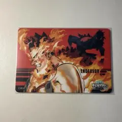 ヒロアカ 原画展　メモリアルコレクション　マグネットステッカー エンデヴァー