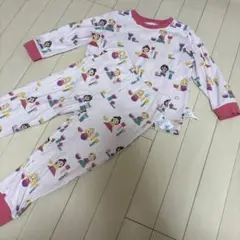 キャラクター柄長袖パジャマ 100cm