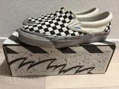 Vans Vault スリッポン チェッカー 28.5cm 10h