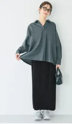 coca　ロングタイトスカート　黒