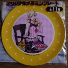 ジョージア ジョジョの奇妙な冒険 オリジナルメラミンプレート ルーシー