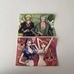 ワンピース キャラクターシール 2枚セット