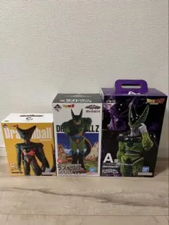 あき様専用‼️ドラゴンボール 一番くじ セル 第一、第二、第三形態 三体 セット