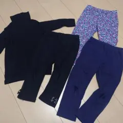 パンツ　レギンス　ヒートテック　97〜110