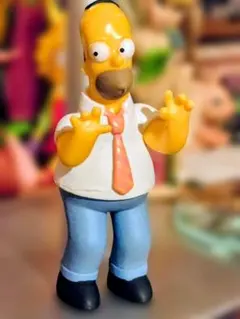 The Simpsons Homer PVC Figure 1990 Used