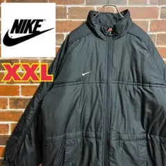 激レア NIKE ナイキ ナイロンジャケット ブルゾン 中綿 XXL刺繍 古着