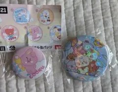 BTS BT21 COOKY くら寿司 缶バッチ