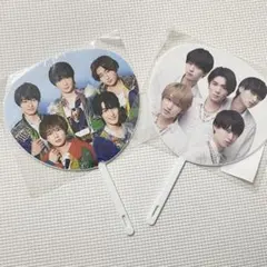 【未開封】2枚　HiHiJet ミニうちわ　全員　サマパラ　サマーパラダイス