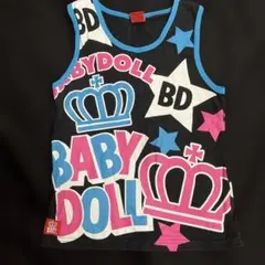 BABYDOLL ノースリーブタンクトップ