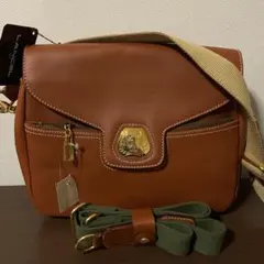 未使用 LANDMARK カンガルーレザー ショルダーバッグ 保存袋付 豪州製 