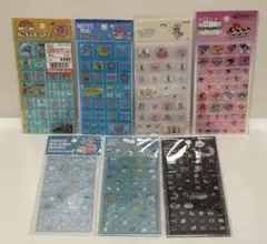 【正規品】タイルシール　7種　おぱんちゅうさぎ　パワーパフほか