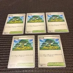 ポケカ ポケモンカードゲーム メガシンフォニア スタジアム 活力の森5枚 人気