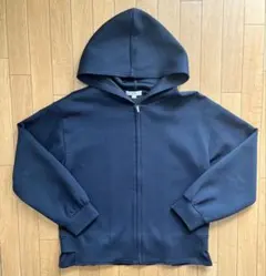 a.v.v 後ろフリルパーカー 150 ネイビー
