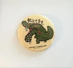 CAPCOM × B-SIDE LABEL コラボ缶バッジ　イビルジョー