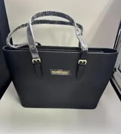 【新品・未使用】FANSIMAN トートバッグ 黒 PUレザー