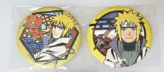波風ミナト NARUTO 和紙缶バッジ 切り絵