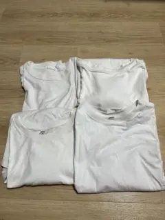 ユニクロ GU 白Tシャツ 4枚セット