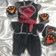 2009年　ディズニーシー ダッフィー 黒猫ハロウィンコスチューム