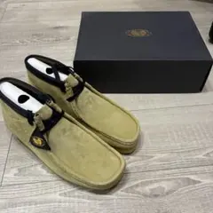 新品 ・US8】Clarks × Wu-tang Ex. ワラビー ／ベージュ - メルカリ