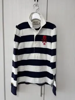 RALPH LAUREN RUGBY ラルフローレンラグビー長袖　紺&白