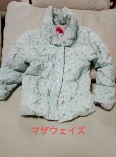 女の子 中綿コート 120 パリ柄