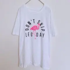 ナイキ 半袖Tシャツ フラミンゴ プリント スポーツ 白 M ホワイトのサムネイル