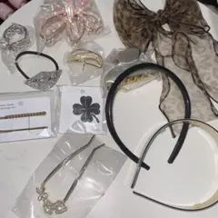 ヘアアクセサリー　11点まとめ売り