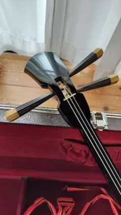 沖縄三線(ゆし木)棹のみ ゆし木（実入り）真壁型