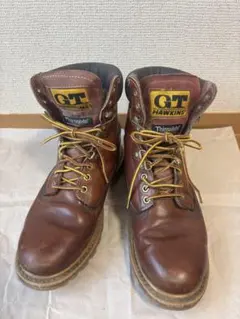 G.T.HAWKINS GTホーキンス レースアップブーツ ブラウン 26.0のサムネイル