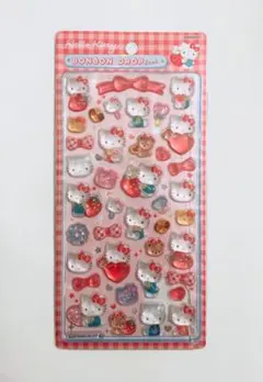 新品・正規品　ハローキティ ボンボンドロップシール　第二弾　キティ