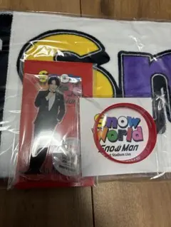 Snow World 宮舘涼太　タオル、ラバーバンド、アクスタ